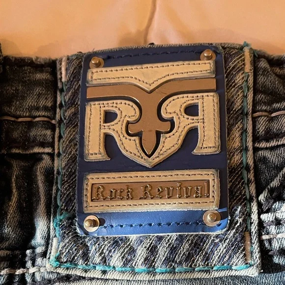 Mens Rock Revival Jeans 30x30
